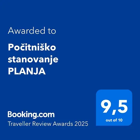 Pocitnisko Stanovanje Planja Apartment *